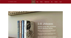 Desktop Screenshot of dejohnsonauthor.com